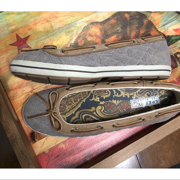 ⛵️ Sperry top-sider Largo ballet Flats Boat shoes - Picture 6 of 7